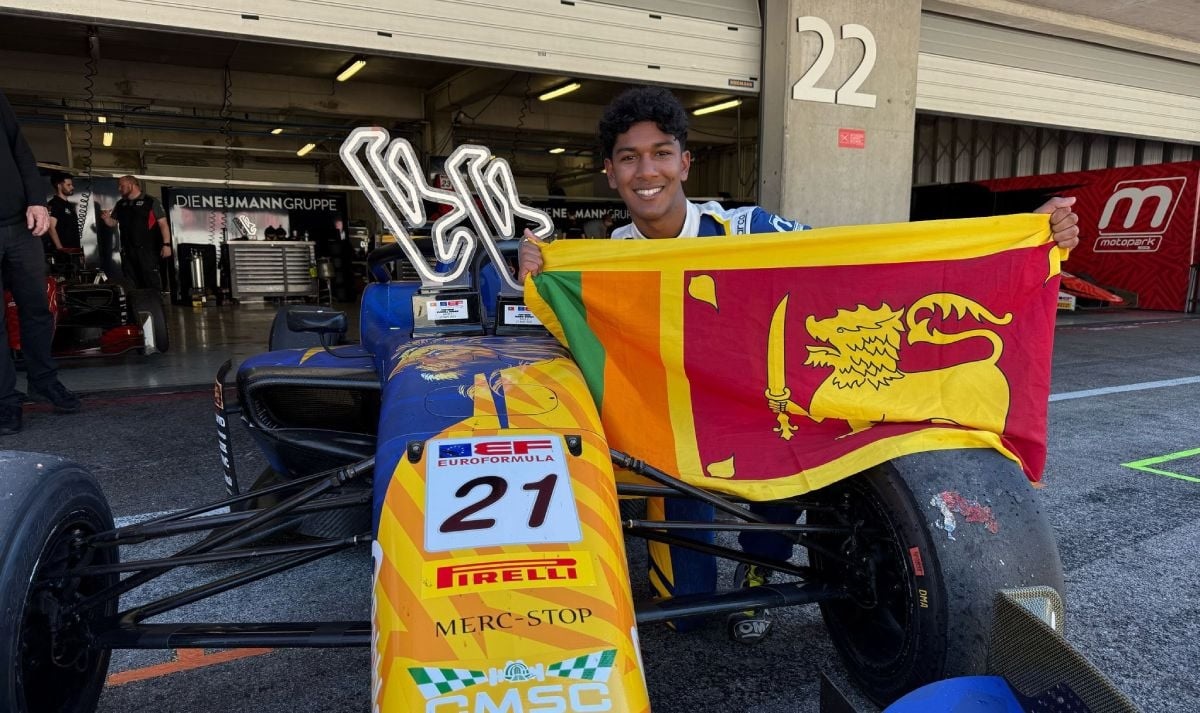 Sri Lankan racing driver Yevan David joins the Van Amersfoort Racing (VAR) team.
